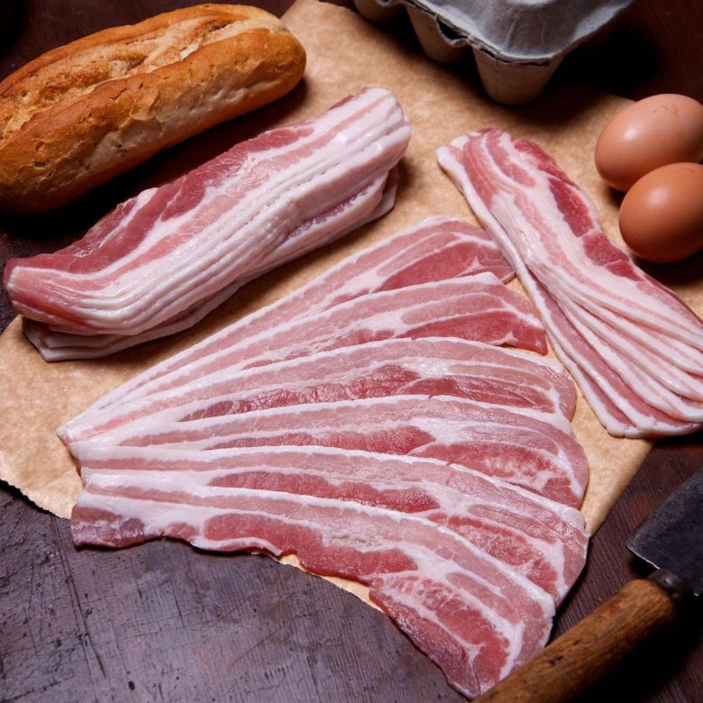 Unsmoked Dry Cure Streaky Bacon Sliced 240g Stilton Butchers From Farm To Fork Nationwide